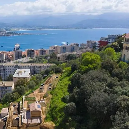 Βίλα Belvedere D'ajaccio, Entiere Vue Pour 2 A 10 Voyageurs *