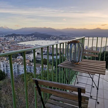 Belvedere D'ajaccio, Entiere Vue Pour 2 à 10 Voyageurs *