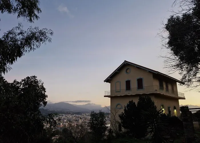 빌라 Belvedere D'ajaccio, Entiere Vue Pour 2 A 10 Voyageurs