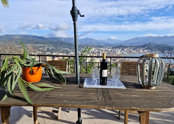 Belvedere D'ajaccio, Entiere Vue Pour 2 A 10 Voyageurs 빌라 아작시오