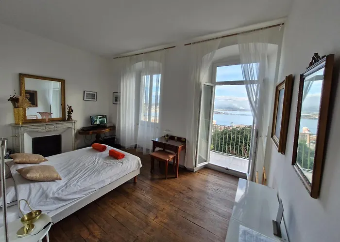 빌라 Belvedere D'ajaccio, Entiere Vue Pour 2 A 10 Voyageurs 아작시오