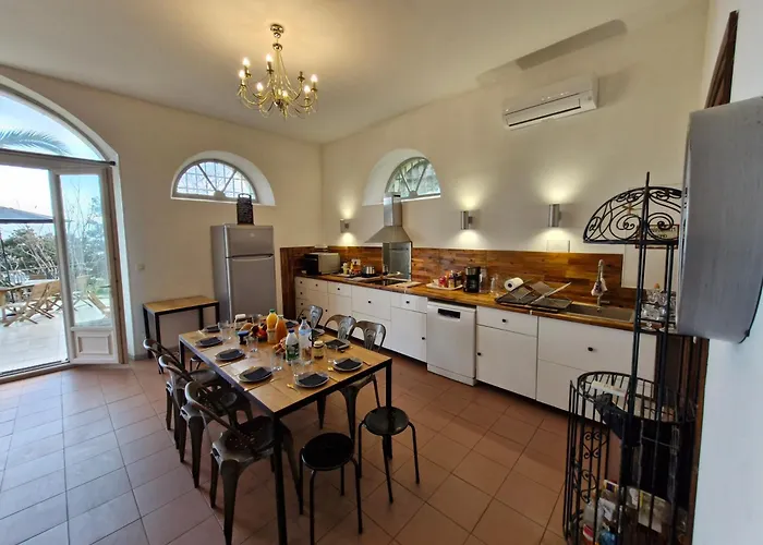 빌라 Belvedere D'ajaccio, Entiere Vue Pour 2 A 10 Voyageurs